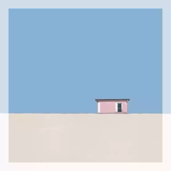 Cabin in the Californian Desert