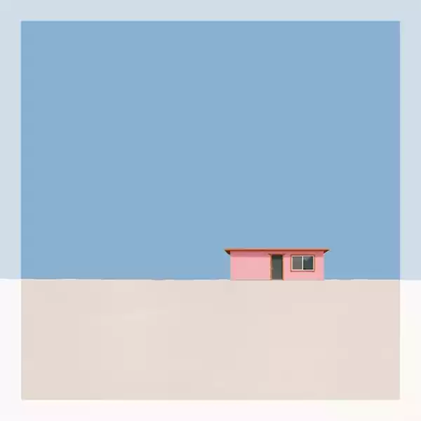  Hut at the end of the beach.